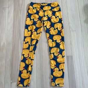 Rubber duck rare LulaRoe leggings